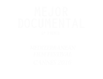 Mejor documental. 2º Premio. Mediterranean Film Festival Cannes 2016.